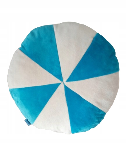 Poduszka dekoracyjna minky DROPSik OKRĄGŁA DEKORACJA ___różne kolory___40cm