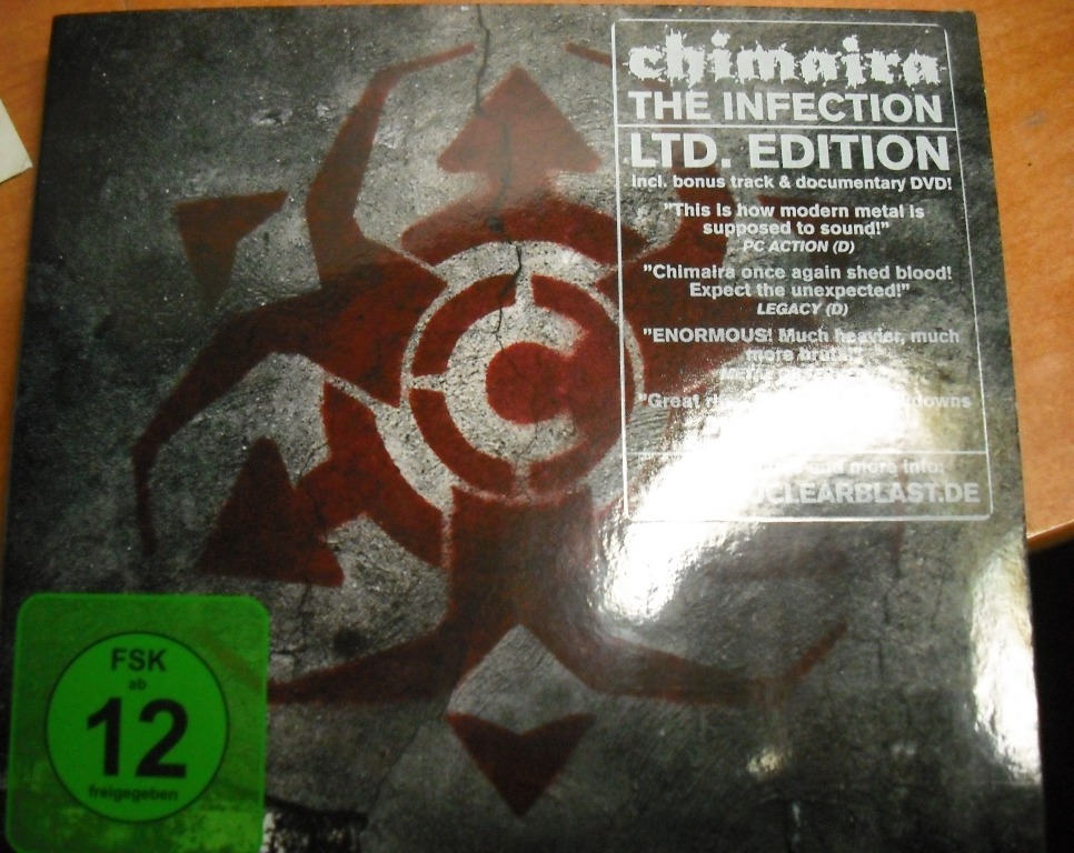 THE INFECTION – CHIMAIRA –  CD + DVD