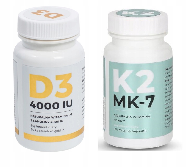 Witamina K2 Mk 7 D3 Naturalna Jerzy Zięba Visanto