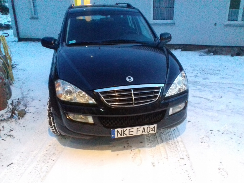 Ssang Yong Kyron 2.0d 4x2 uszkodzony wtryskiwacz.