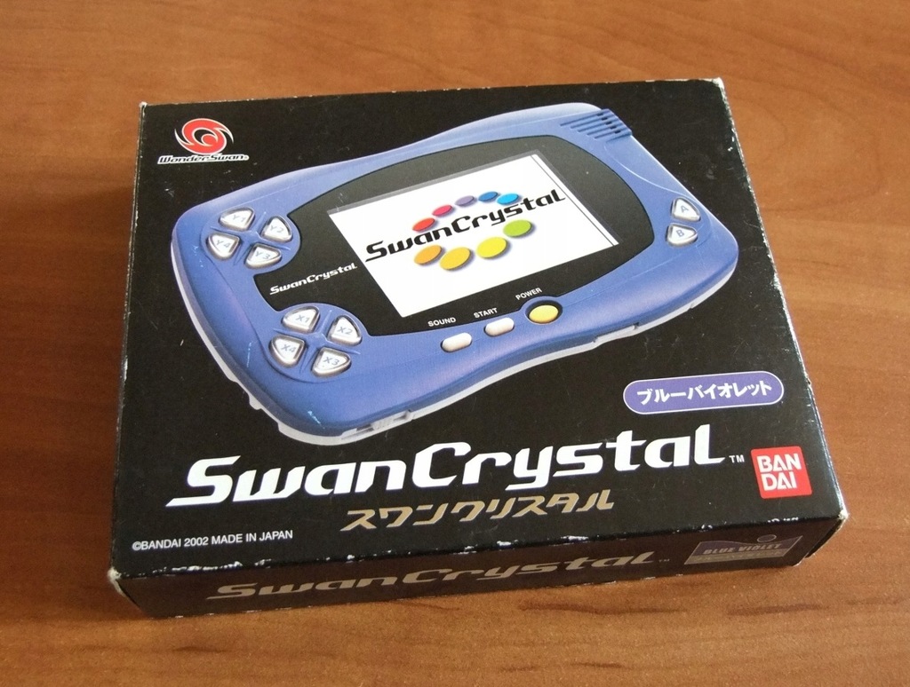 WONDERSWAN CRYSTAL / komplet w pudełku