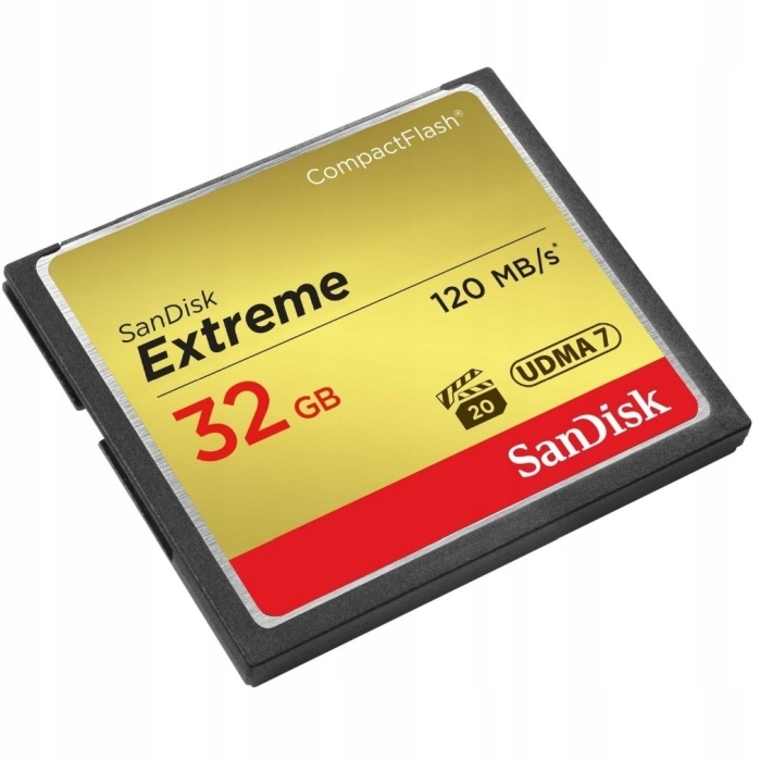 Купить Карта SANDISK Extreme 32 ГБ Compact Flash 120 МБ/с: отзывы, фото, характеристики в интерне-магазине Aredi.ru