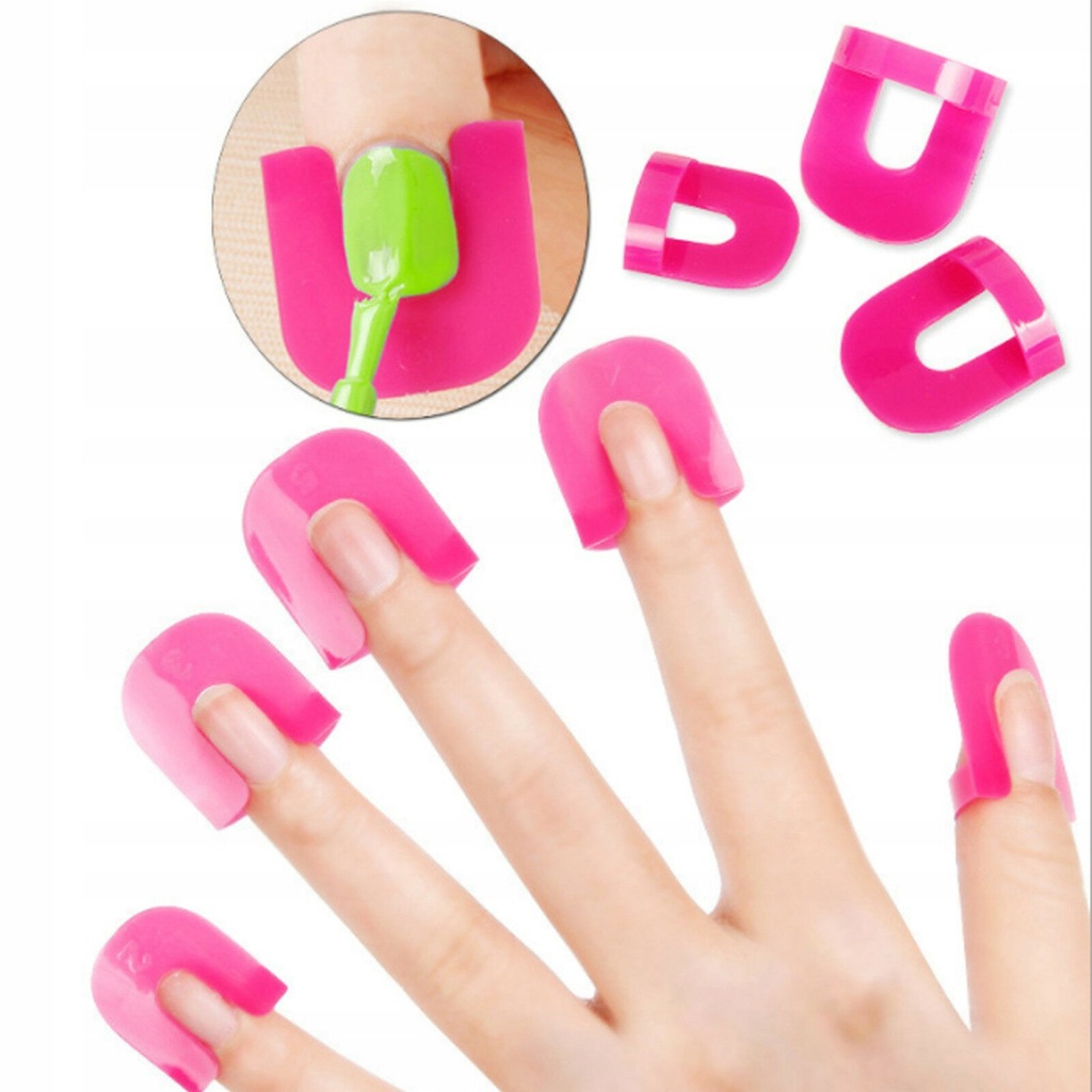Narzędzie do manicure z klejem do paznokci