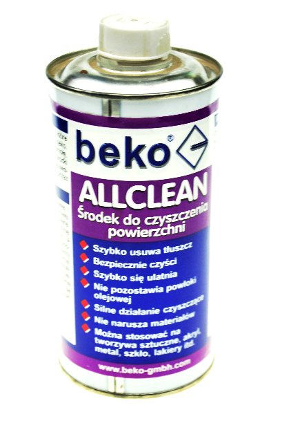 CZYŚCIK -ODTŁUSZCZACZ ALLCLEAN 500ML BEKO