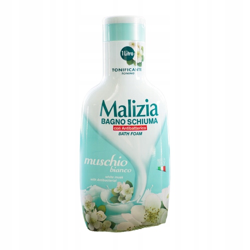 MALIZIA płyn do kąpieli Muschio Bianco 1L