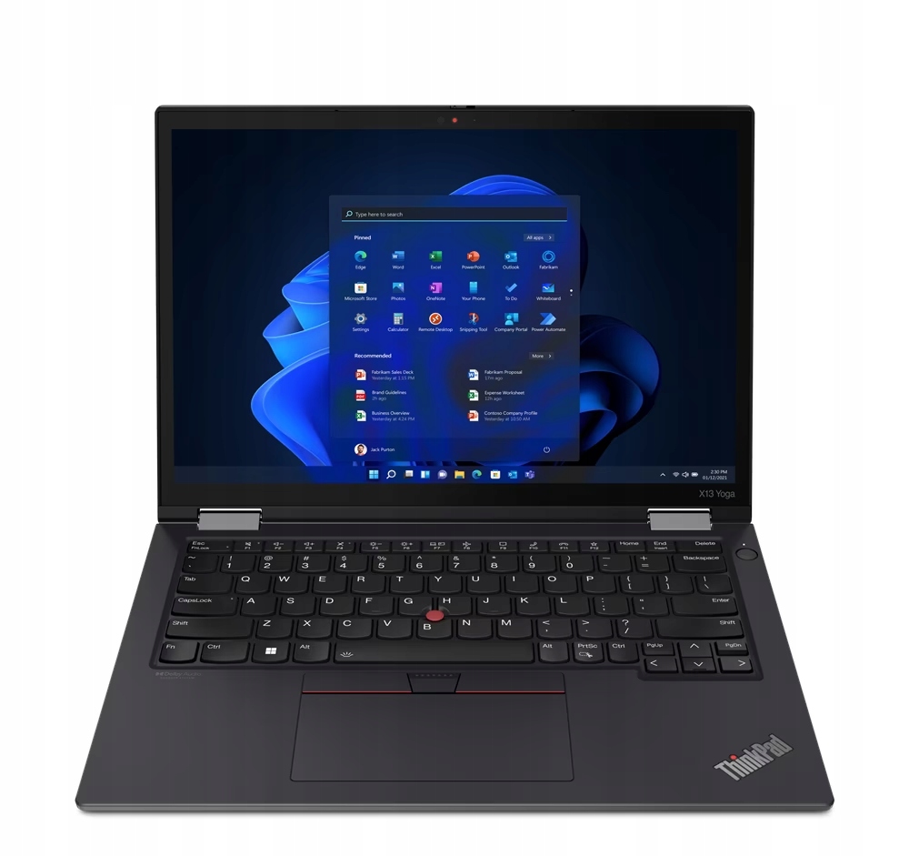 Laptop Lenovo ThinkPad X13 Yoga G3 i5-1245U 32GB 512GB WUXGA/MT W11P