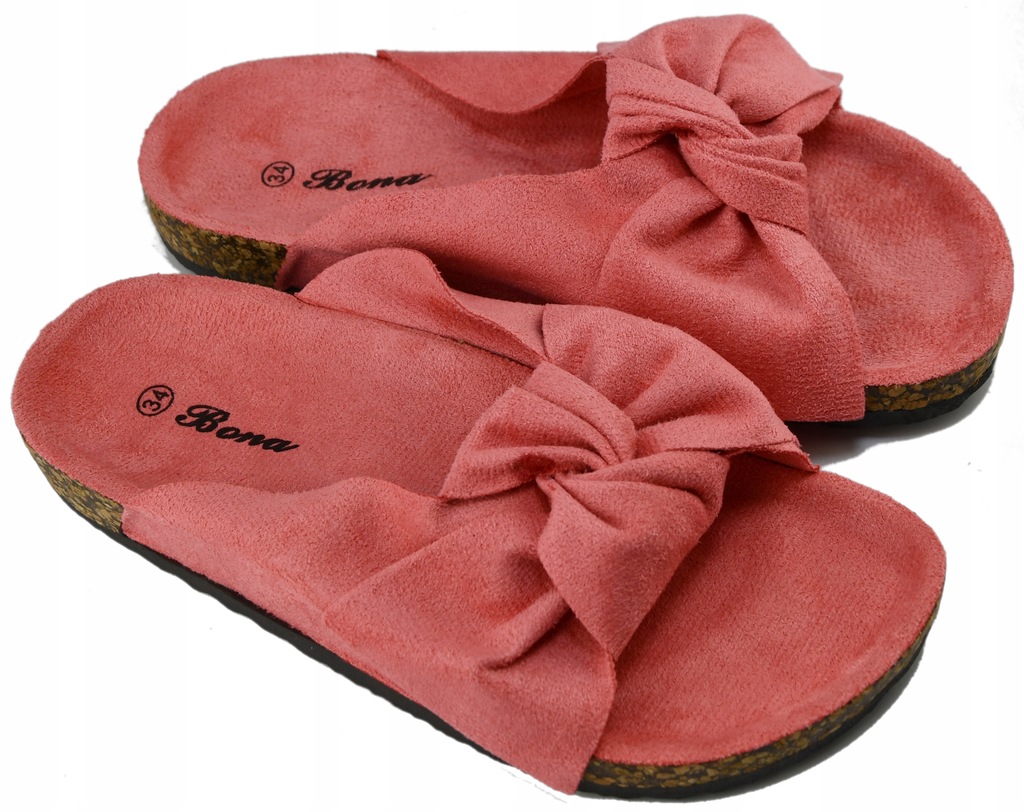 KLAPKI DZIECIĘCE Z KOKARDĄ R. 32