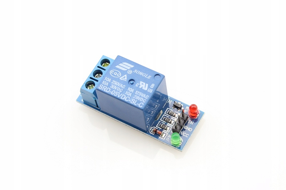 Jednokanałowy Relay / Przekaźnik do Raspberry Pi