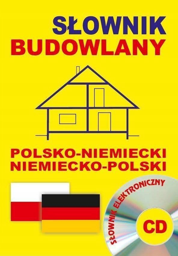 SŁOWNIK BUDOWLANY POL-NIEM NIEM-POL + CD