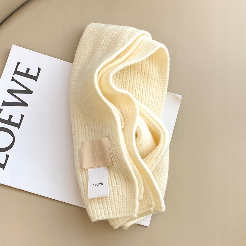 Szalik dziecięcy zimowy nowy dziecięcy szalik z dzianiny ciepły pogrubiony