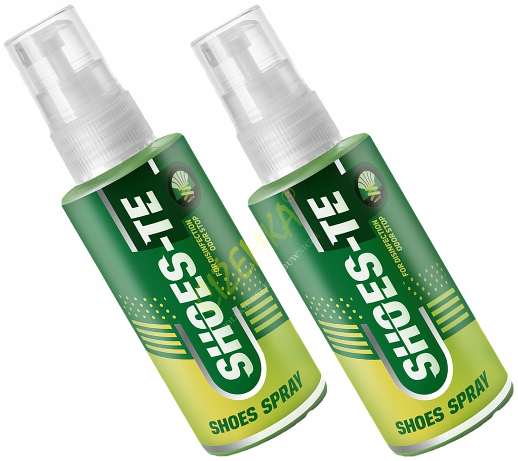 2x SHOES-TE usuwa Grzyby Bakterie i Zapach 50ml