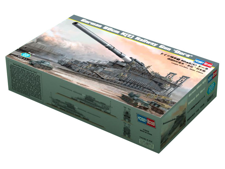 Działo Gustav 80cm Dora 82911 Hobby Boss TYCHY