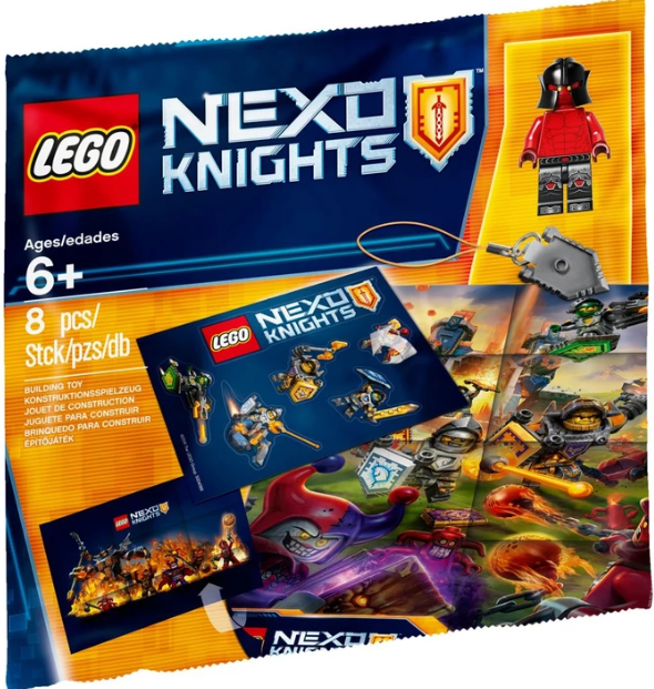 5004388 LEGO NEXO KNIGHTS PAKA GADGETOW INTRO PACK