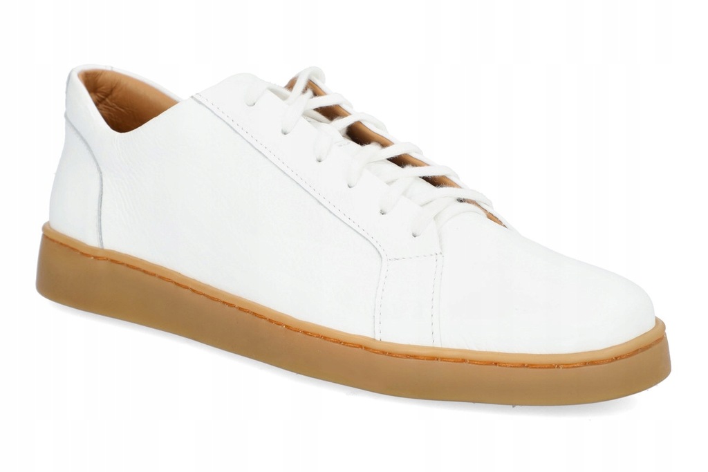 Buty Męskie Sneakersy Białe Lancerto Mochis 45