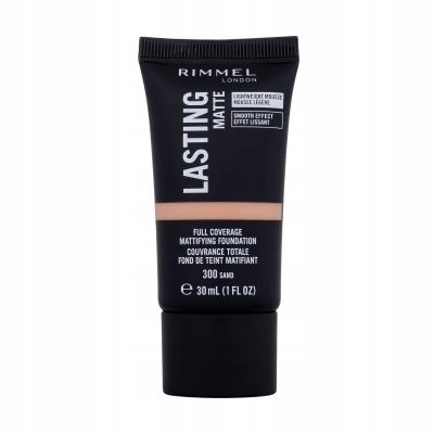 Rimmel London Lasting Matte Full Coverage 30 ml dla kobiet Podkład 300 Sand