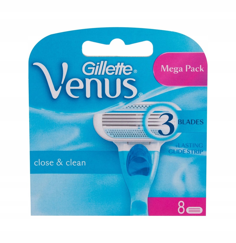 Gillette Venus Close &amp; Clean 8 szt