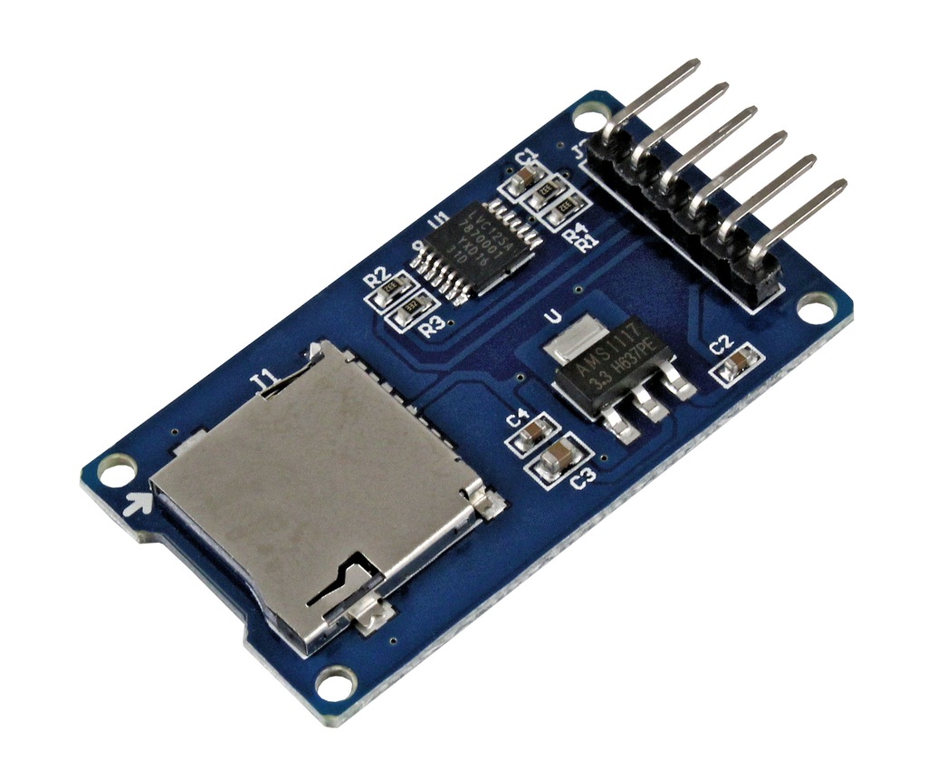 MODUŁ CZYTNIK KART PAMIĘCI Micro SD ARDUINO E1232