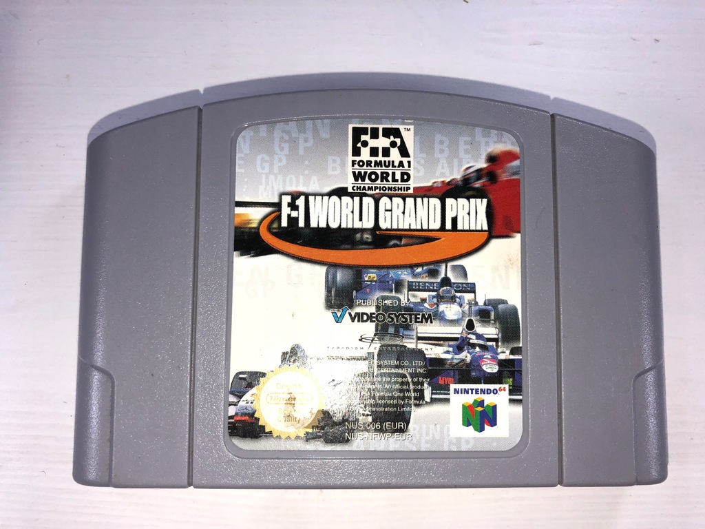 Gra Nintendo 64 F-1 World Grand Prix