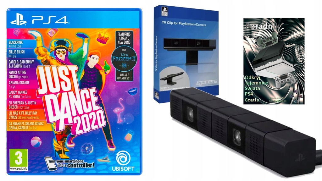 Sony Playstation 4 Kamera VR PS4 Just Dance UCHWYT 12025578443 oficjalne archiwum Allegro