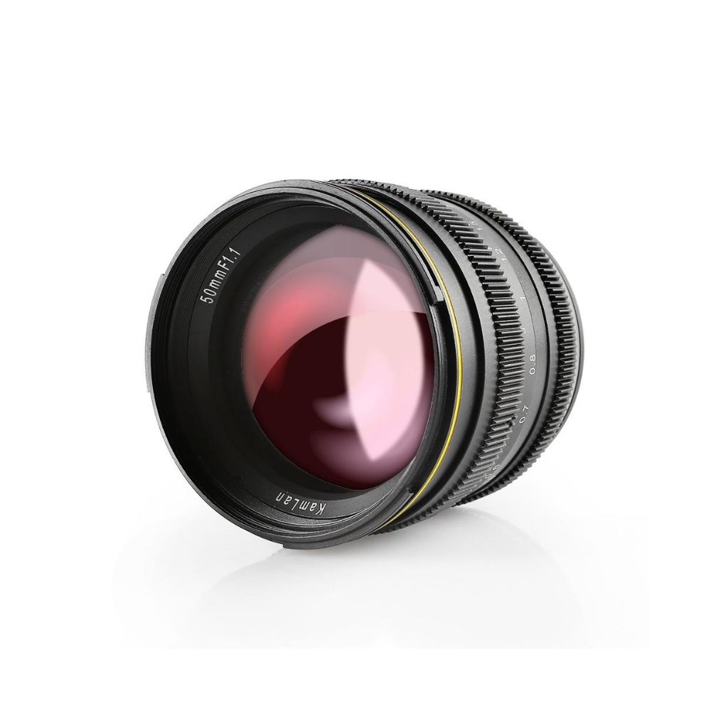 SainSonic Kamlan 50 mm f/1.1 Sony E FV23%