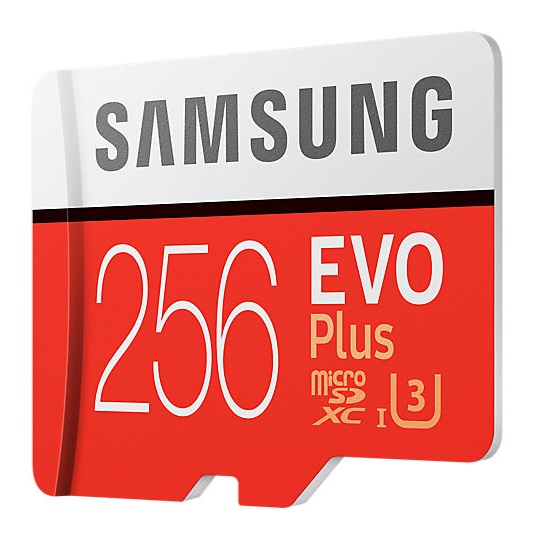 Купить Карта памяти SAMSUNG EVO+ 256 ГБ microSDXC 100 МБ/с: отзывы, фото, характеристики в интерне-магазине Aredi.ru