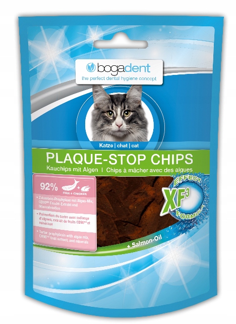 BOGADENT PLAQUE STOP CHICPS FISH 50G DLA KOTA