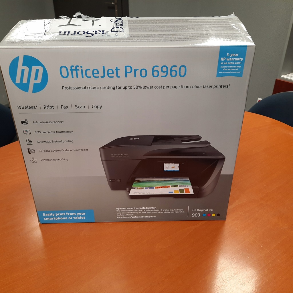 Drukarka atramentowa (kolor) HP OfficeJet PRO 6960
