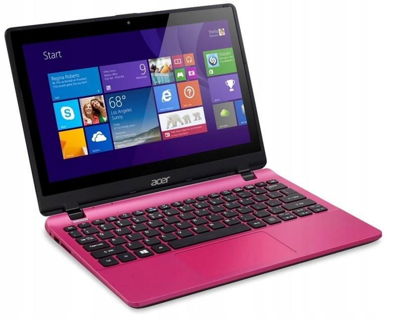 Laptop Acer Aspire V11 N2830 8GB 256SSD Różowy Dot