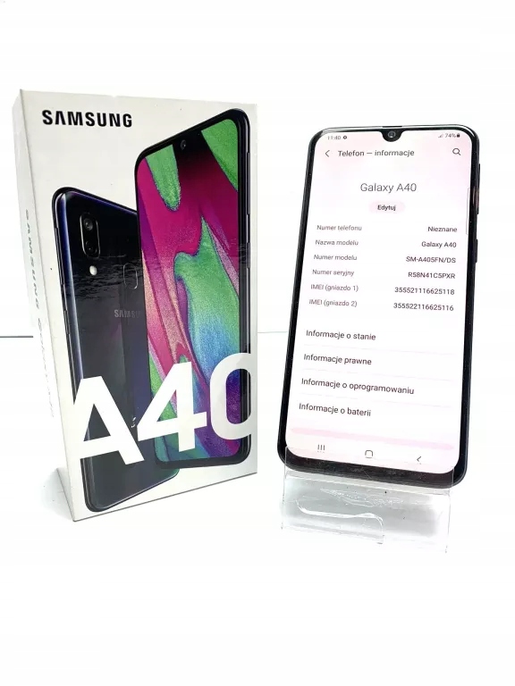 TELEFON SAMSUNG GALAXY A40 PUD