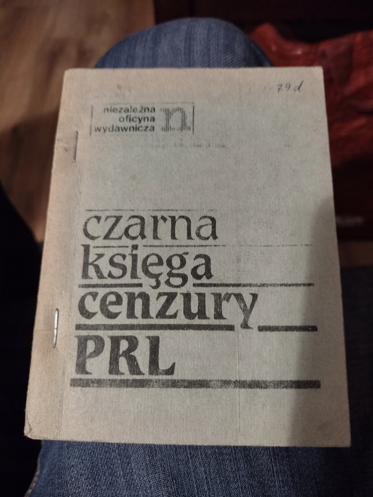 Czarna księga cenzury PRL 1981 r