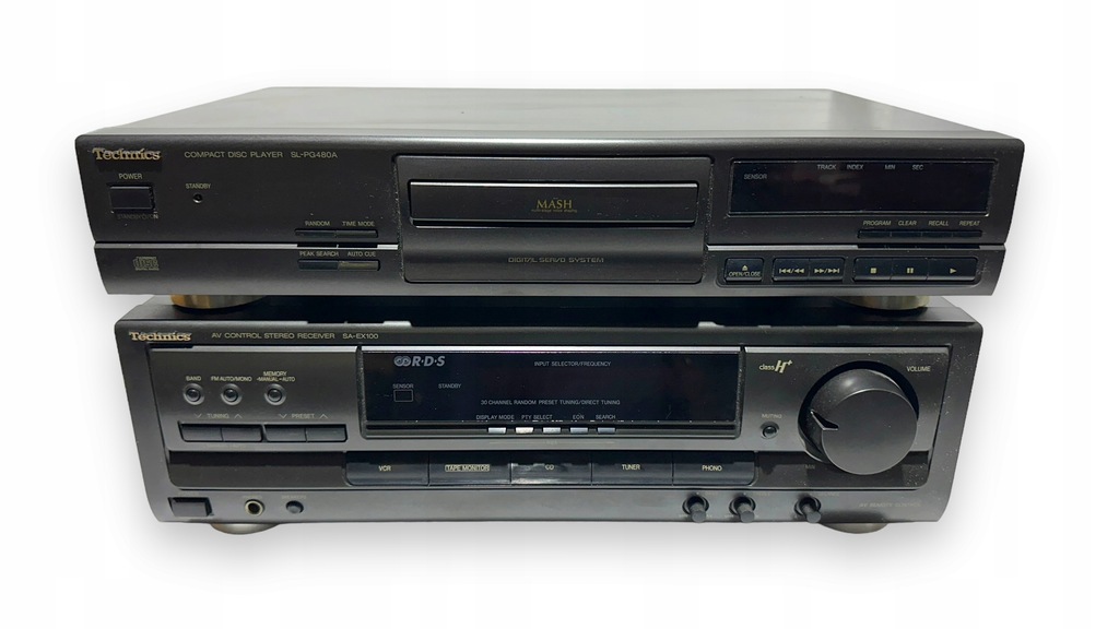 Wieża Technics Ampituner SA EX100 CD SL-PG480A
