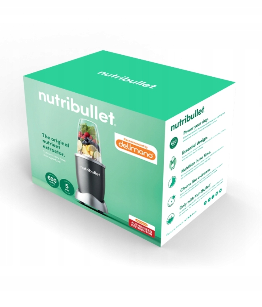 Купить БЛЕНДЕР NUTRIBULLET 600ВТ ЭКСТРАКТОР NUTRI BULLET: отзывы, фото, характеристики в интерне-магазине Aredi.ru