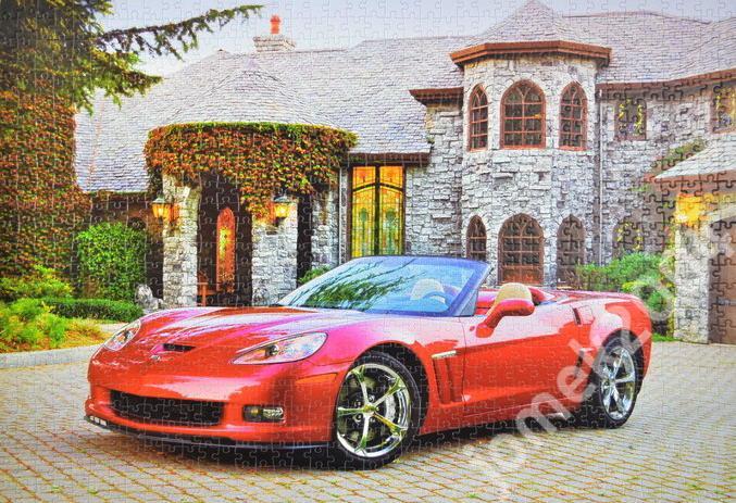 puzzle 1000 Castor Chevrolet Corvette GS PIĘKNY