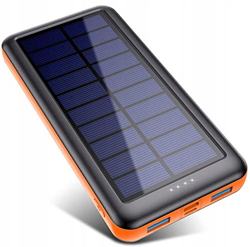 Ładowarka solarna Pxwaxpy powerbank 26800mAh