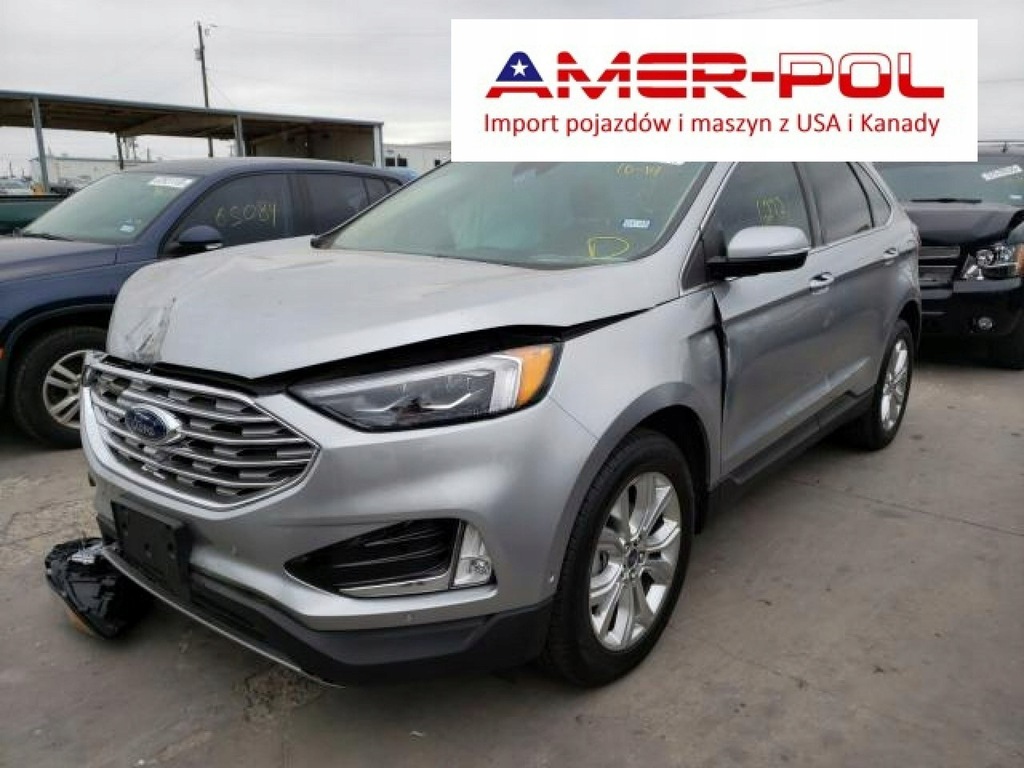 FORD EDGE, 2020, 2.0L, Titanium, uszkodzony przód