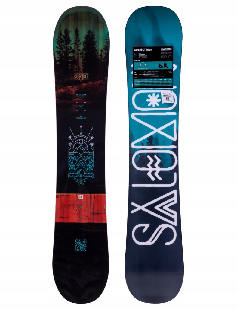 antiek bleek Leidingen Deska snowboardowa Salomon Subject 159 SNOWBOARD - 8519036849 - oficjalne  archiwum Allegro