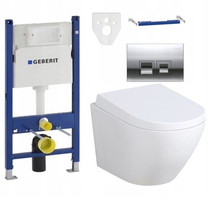 ZESTAW STELAŻ WC GEBERIT MISKA PRIMO SLIM