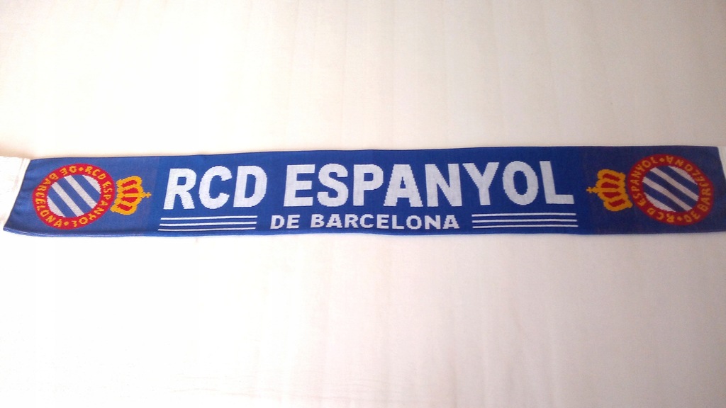 SZAL ESPANYOL BARCELONA DWUSTRONNY DZIANY.