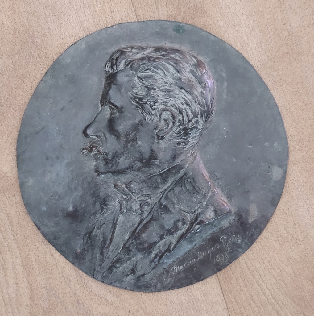 Plakieta portretowa Martin Meyer-Pyritz z 1897 r