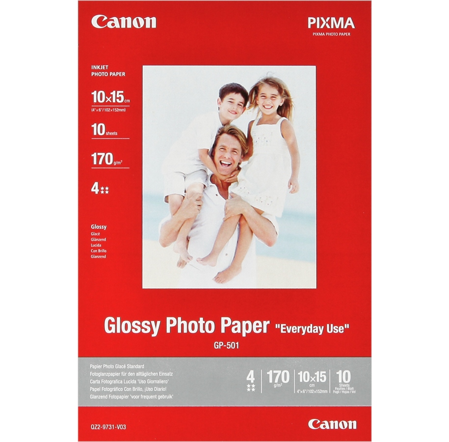 Papier FOTO CANON GP501 10x15 10 Akuszy