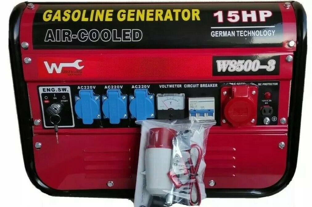 niemiecki AGREGAT PRĄDOTWÓRCZY 6500W AVR+