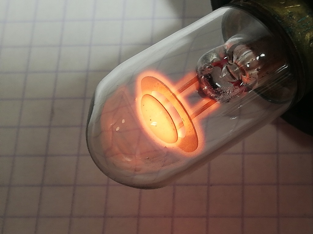 Neonówka lampa tląca S5090 E14 220V ZAP UNITRA - 11830563984 ...