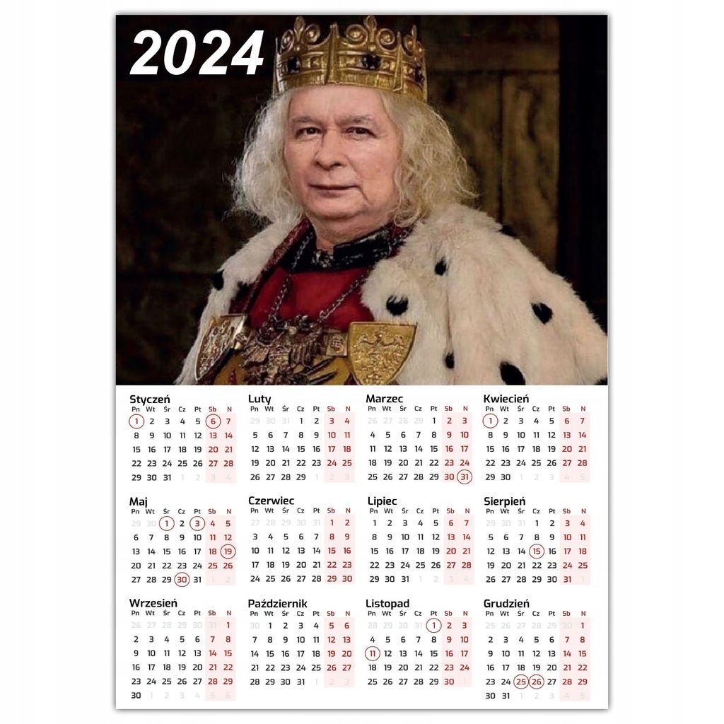 KALENDARZ PLAKATOWY A4 IMP-KACZYŃSKI 05 2024