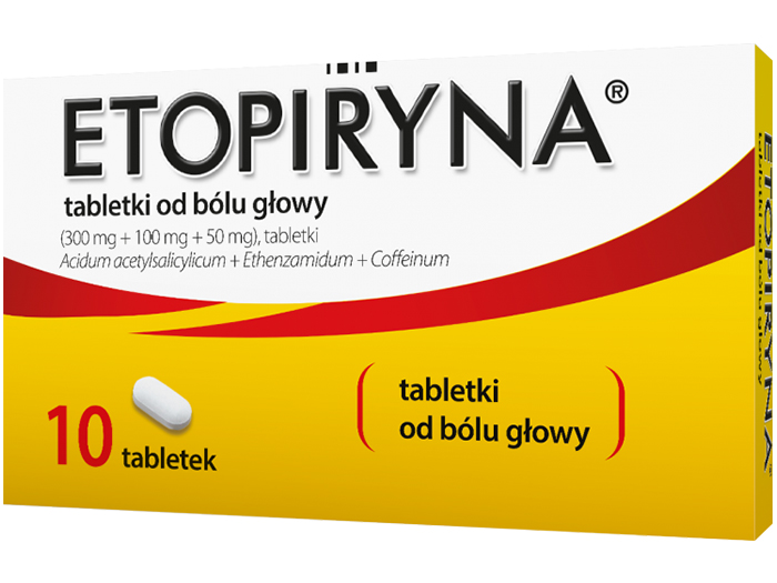 AP Etopiryna bóle różnego pochodzenia 10 tabletek