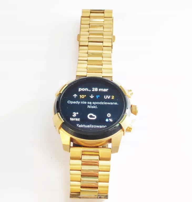 Diesel sales smartwatch gold