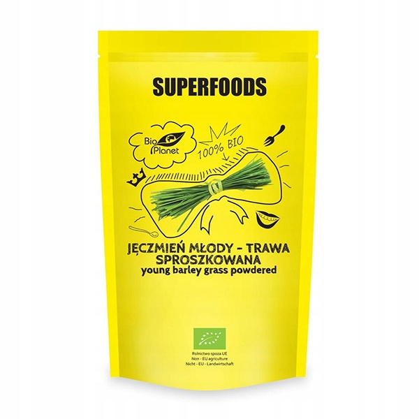 Młody Jęczmień - trawa sproszkowana BIO 125g