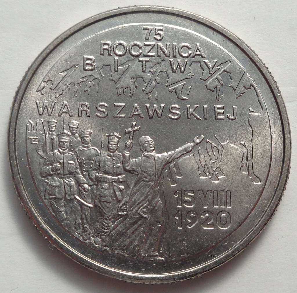 1995 - 2 złote - 75. rocznica Bitwy Warszawskiej