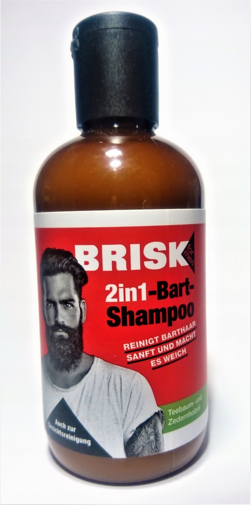 Brisk Barber Szampon do każdego typu Brody 2w1