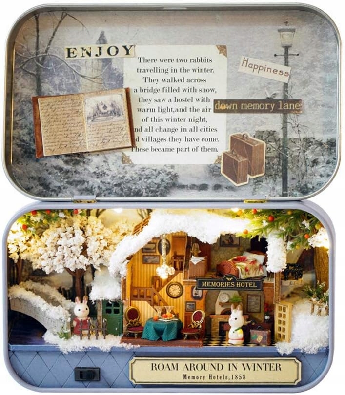 Zestaw "zrób to sam" domek dla lalek, zestaw "zrób to sam",