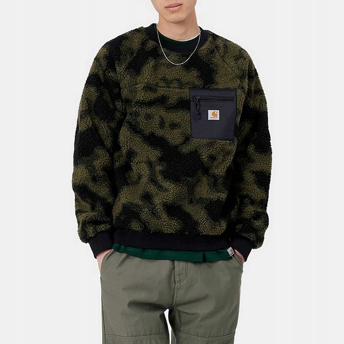 Carhartt WIP Hooded I028131 CAMO BLUR GREEN L